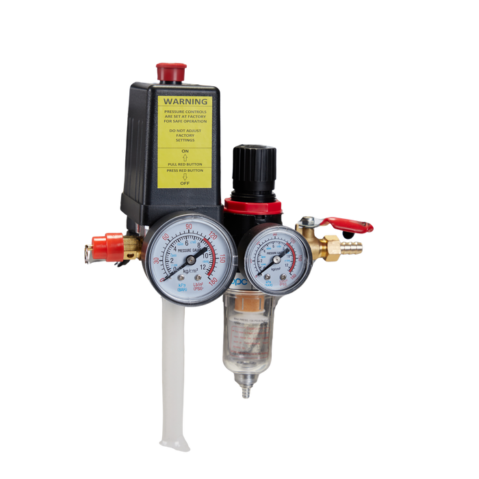 Oil-Free Silent Air Compressor 40L Round 750W Copper | PL-OF40C