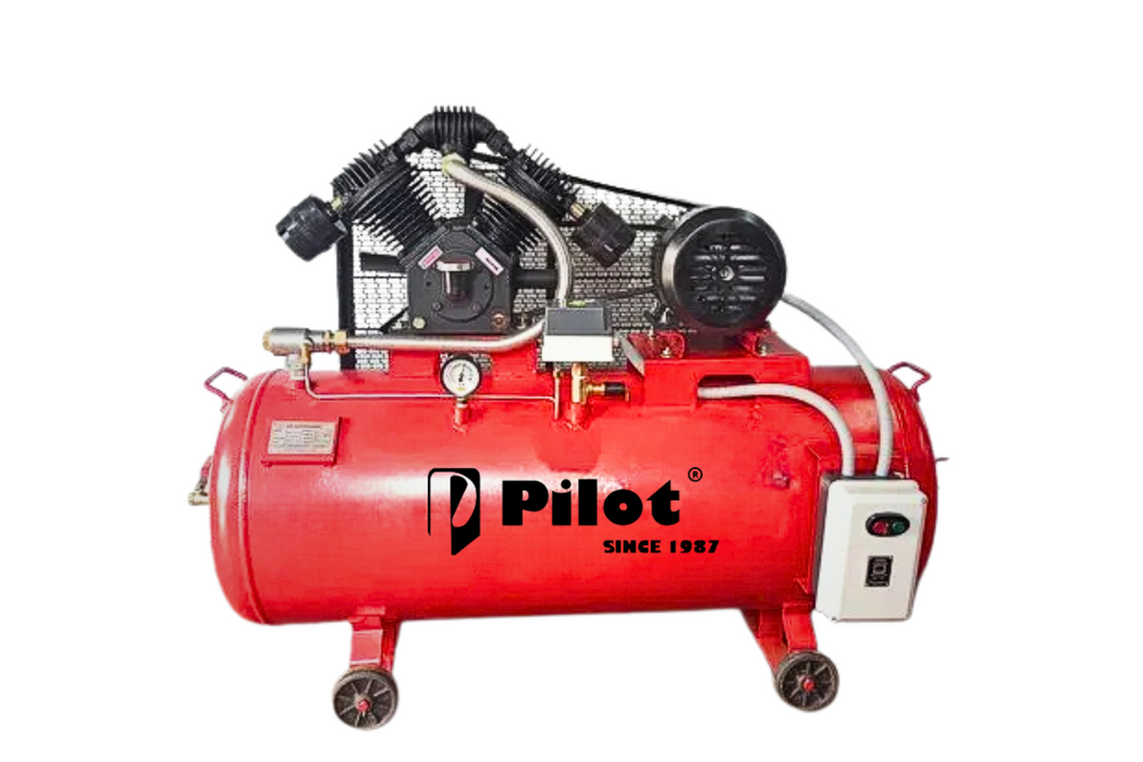 Belt Driven Air Compressor 140L 2HP Motor