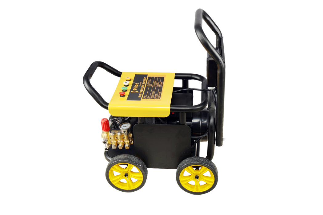 Pilot 4HP High Pressure Washer 150 Bar Copper Motor | Heavy Duty Industrial Car Washer Machine 12L/min