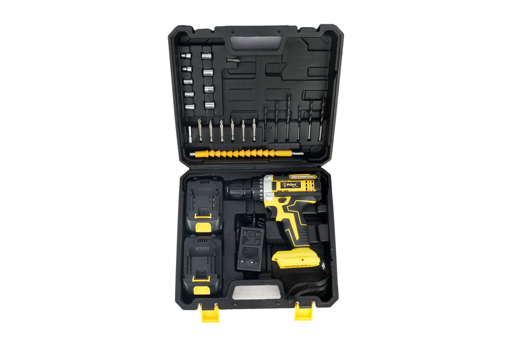 Cordless Drill 21V 24 Pcs Tools Kit