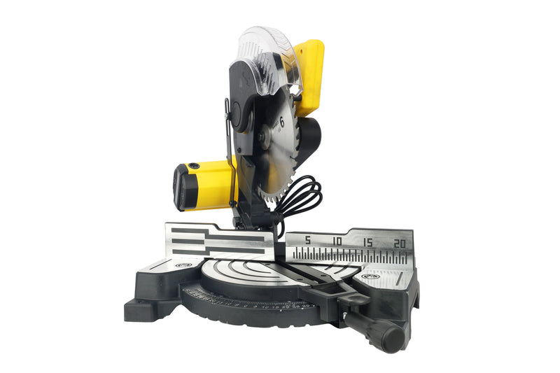 Pilot Miter Saw 255MM 10 Inch Blade 2200W Copper Motor | 6000 RPM Wood & Metal Cutting Machine