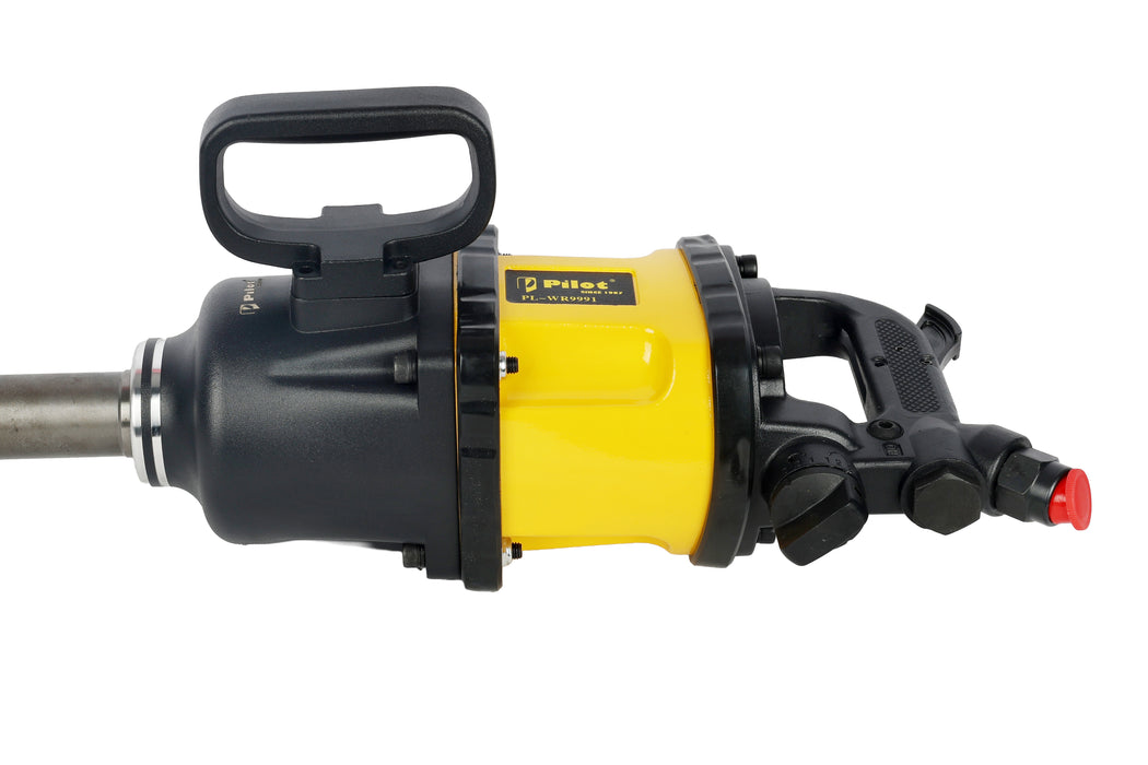 Pilot Air Impact Wrench 1 Inch 3500Nm Torque | Heavy Duty Pneumatic Impact Gun | Professional Industrial Air Tool for Trucks, Construction, Mining & Heavy Equipment Maintenance