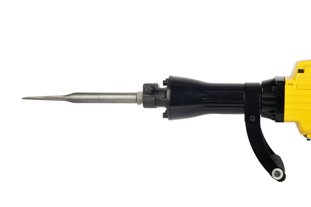 Pilot Demolition Hammer 16KG 2000W Electric Jack Hammer | 45J Impact Energy | 1400 BPM Heavy Duty Concrete Breaker with Shock-Absorbing Handle for RCC, Concrete, Roadwork, Construction & Industrial Demolition