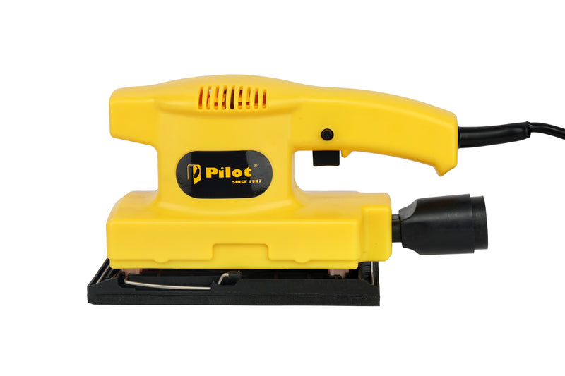 Pilot Electric Sander 150W, 10000 RPM Orbital Finishing Sander for Wood, Furniture & DIY