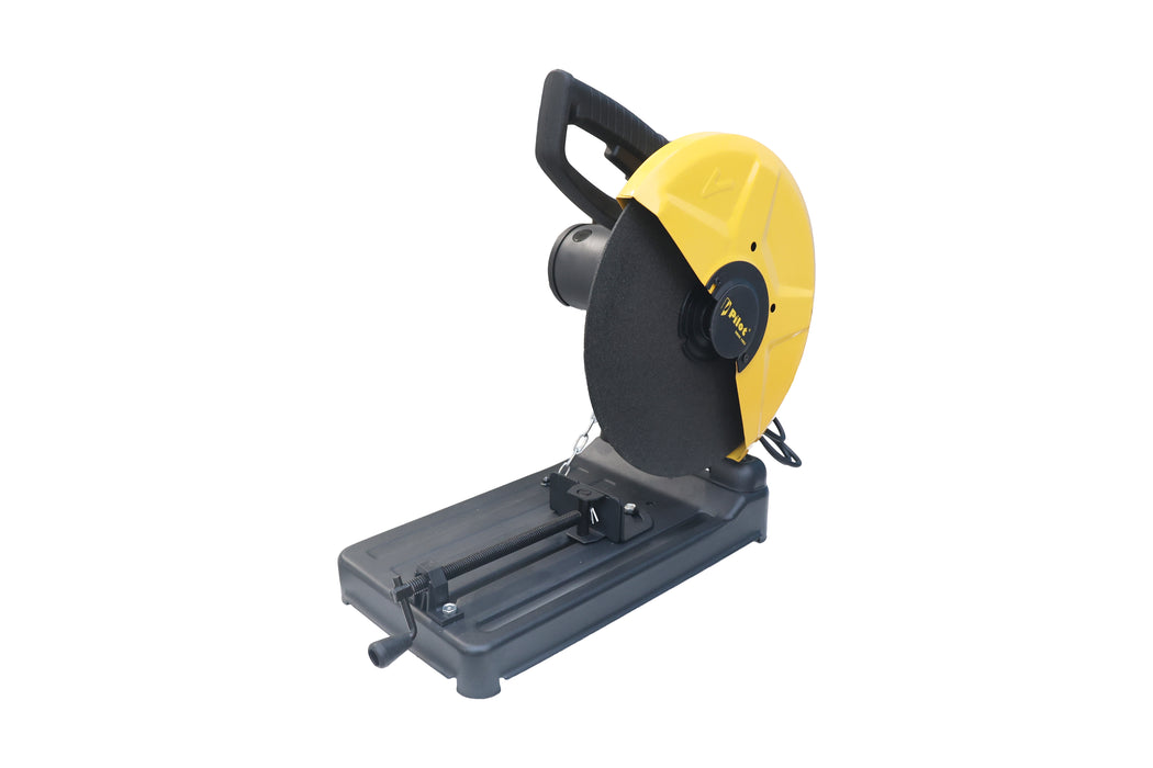 Pilot Cut Off Machine 2400W 355MM (14 Inch) | 3500 RPM Heavy Duty Metal Cutting Saw | Industrial Chop Saw for Steel Rods, Pipes, Iron & Fabrication Work
