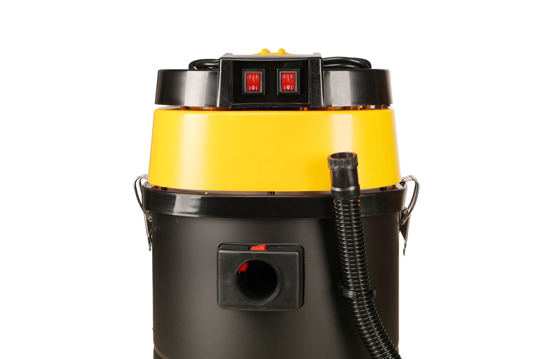 Pilot 70L Wet and Dry Vacuum Cleaner | 2400W Double Copper Motor | Stainless Steel Body | High Suction Heavy Duty Industrial Vacuum | For Home, Car, Garage & Commercial Use