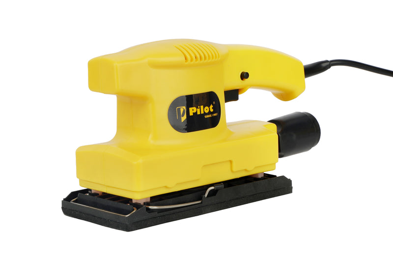 Pilot Electric Sander 150W, 10000 RPM Orbital Finishing Sander for Wood, Furniture & DIY