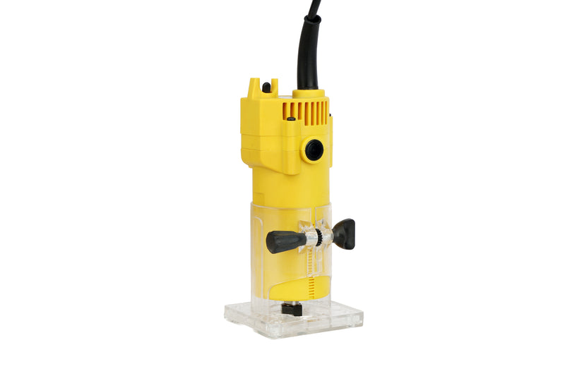 Pilot 700W Wood Trimmer | 30,000 RPM Electric Palm Router | 6mm & 6.35mm Collet | Professional Woodworking Trimmer