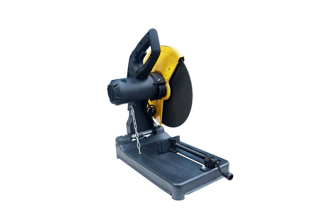 Pilot Cut Off Machine 2400W 355MM (14 Inch) | 3500 RPM Heavy Duty Metal Cutting Saw | Industrial Chop Saw for Steel Rods, Pipes, Iron & Fabrication Work