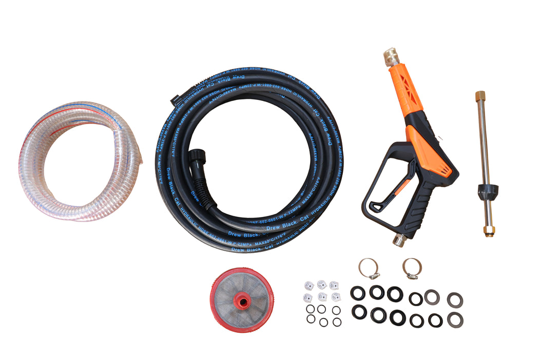 Pilot 3HP High Pressure Washer 120 Bar Copper Motor | Heavy Duty Industrial Cleaning Machine