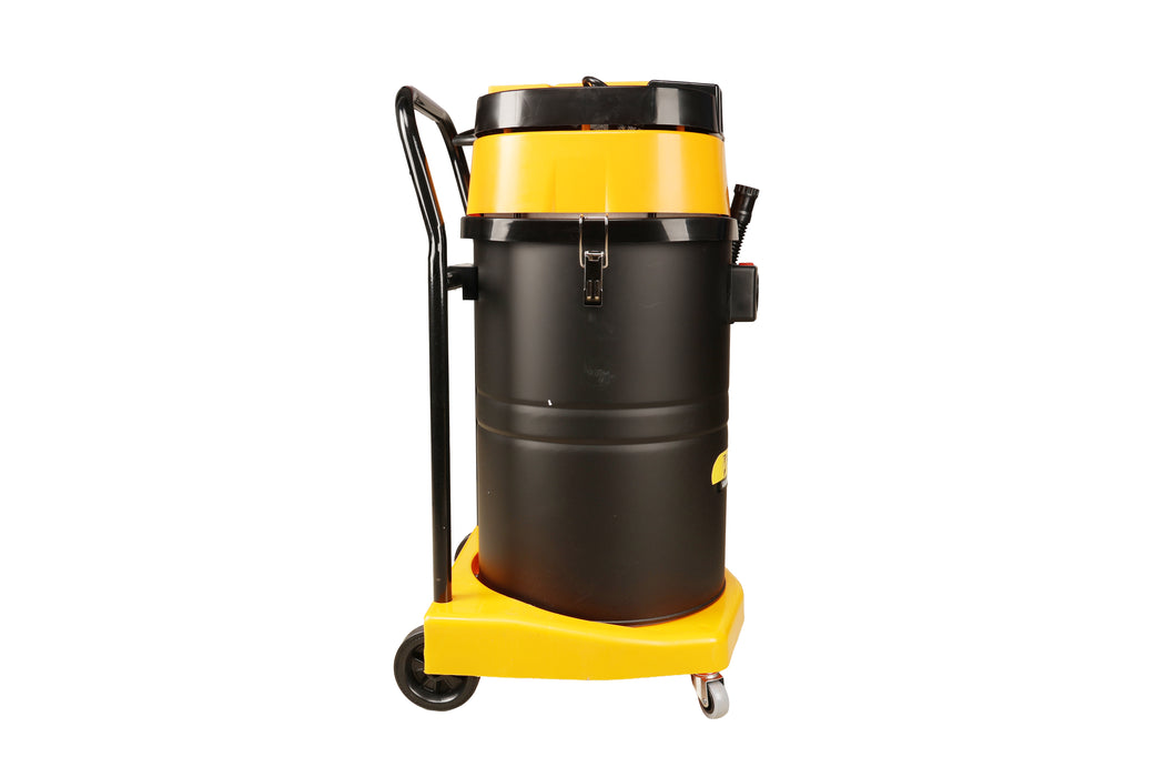 Pilot 70L Wet and Dry Vacuum Cleaner | 2400W Double Copper Motor | Stainless Steel Body | High Suction Heavy Duty Industrial Vacuum | For Home, Car, Garage & Commercial Use