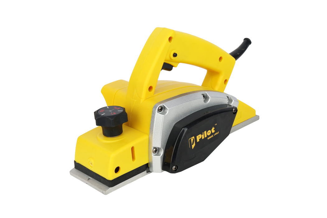 Pilot Electric Planer 750W 82mm Wood Planer | 15500 RPM Heavy Duty Hand Planer with Adjustable Depth Control for Woodworking, Carpentry, Furniture Making & Construction
