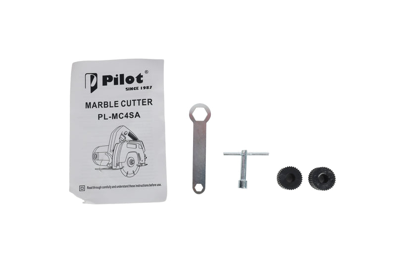 Pilot Marble Cutter 1200W SA Type Copper Motor | 110mm Blade | 12,000 RPM Stone & Tile Cutting Machine