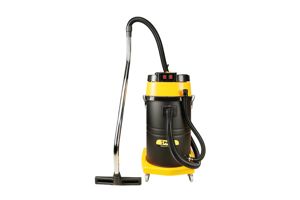 Pilot 70L Wet and Dry Vacuum Cleaner | 2400W Double Copper Motor | Stainless Steel Body | High Suction Heavy Duty Industrial Vacuum | For Home, Car, Garage & Commercial Use