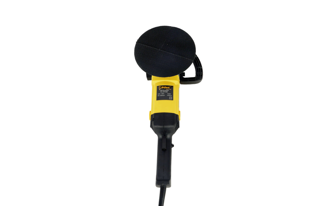 Pilot Car Polisher Machine 1500W | Variable Speed 600–3000 RPM | 180mm Polishing Pad | Heavy Duty Electric Buffer & Waxing Machine for Cars, Bikes, Furniture & Professional Detailing