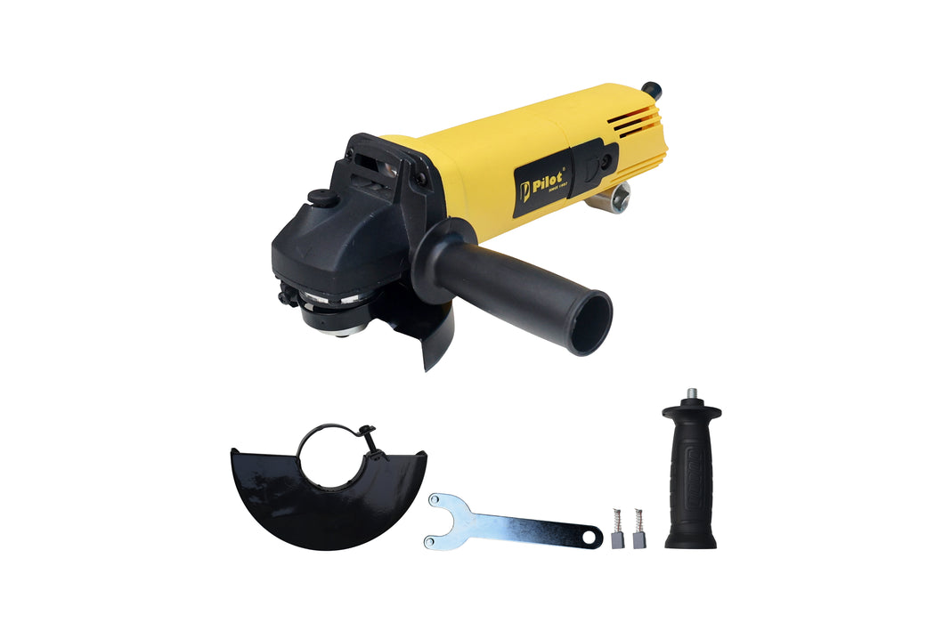 Pilot Angle Grinder 900W Copper Motor | 100mm Disc | 12,000 RPM Cutting & Grinding Machine