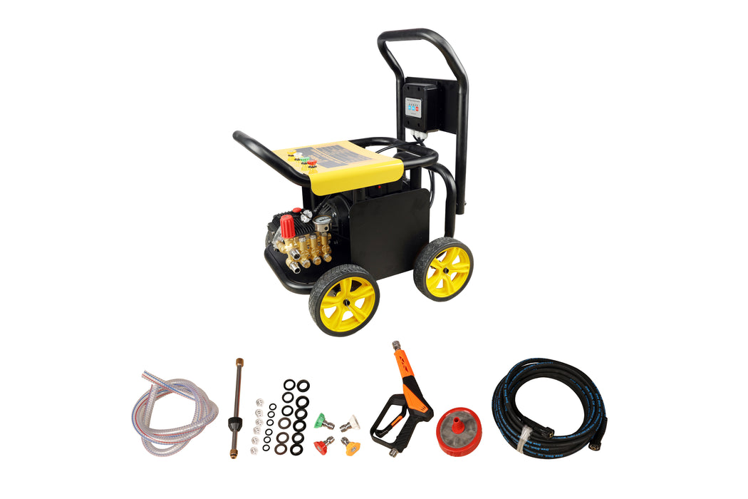Pilot 4HP High Pressure Washer 150 Bar Copper Motor | Heavy Duty Industrial Car Washer Machine 12L/min