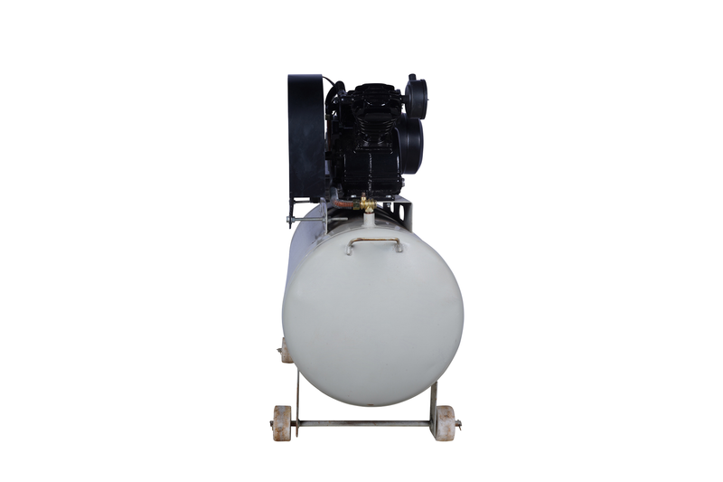 Belt Driven Air Compressor Double Cylinder 140L 2HP Crompton Motor