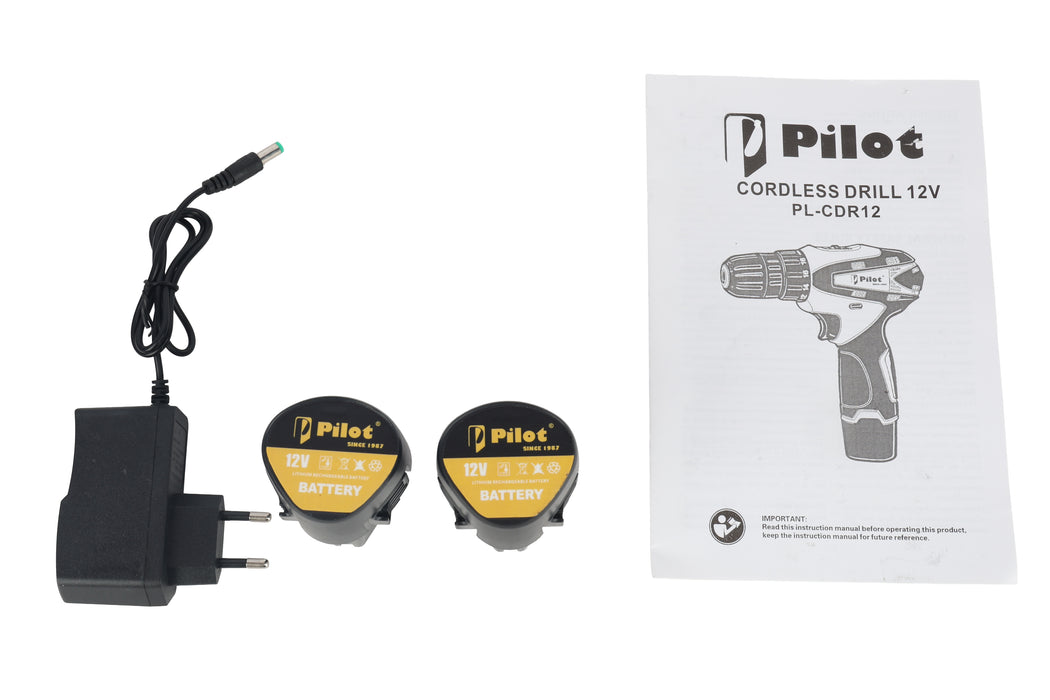 Cordless Drill 12V 24 Pcs Kit