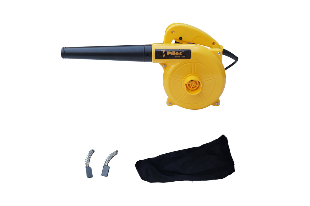 Pilot Air Blower 600W Copper Motor | 2.3m³/min Airflow | 13000 RPM Electric Dust Blower Machine for Home, Workshop, Computer, Garage & Car Cleaning