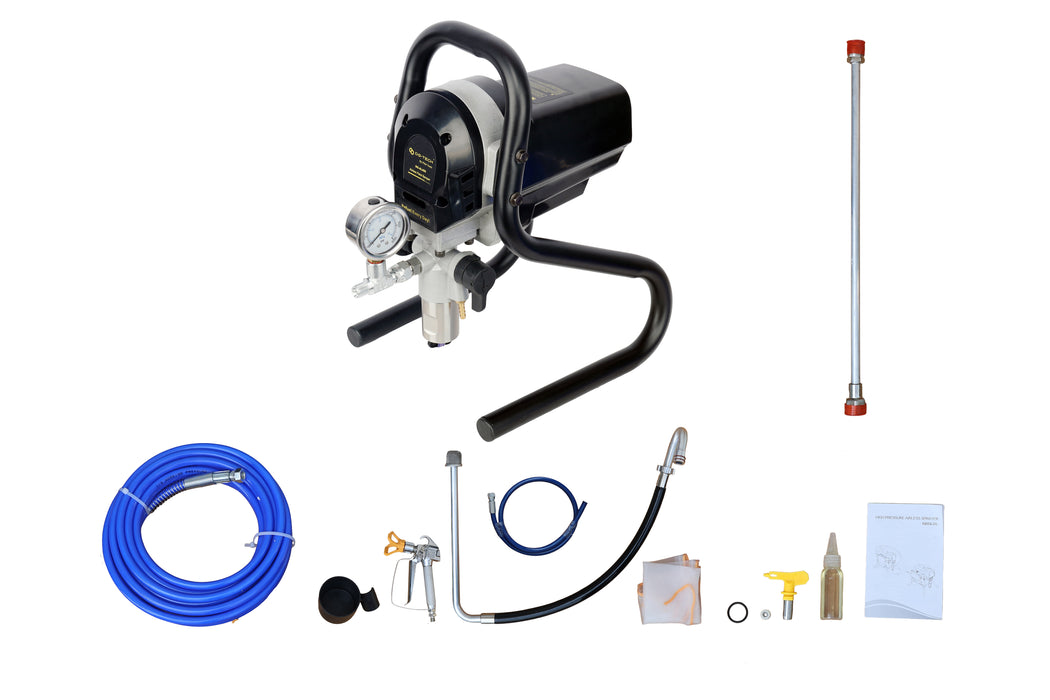 Pilot Airless Paint Sprayer 400 | 750W High Pressure Painting Machine | 3000 PSI Electric Spray Gun for Interior Exterior Walls, Furniture, Woodwork & Industrial Coating | 1.2L/Min Flow Rate