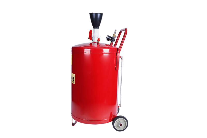 Pilot Tools 80L MS Foam Tank | Heavy Duty Mild Steel Foam Sprayer | 2–3 Bar Pressure | 2mm Thick Tank | Portable Foam Cleaning Tank for Car Detailing, Workshops & Industrial Use