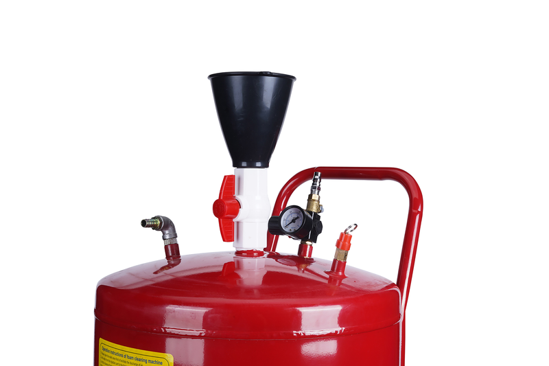 Pilot Tools 80L MS Foam Tank | Heavy Duty Mild Steel Foam Sprayer | 2–3 Bar Pressure | 2mm Thick Tank | Portable Foam Cleaning Tank for Car Detailing, Workshops & Industrial Use