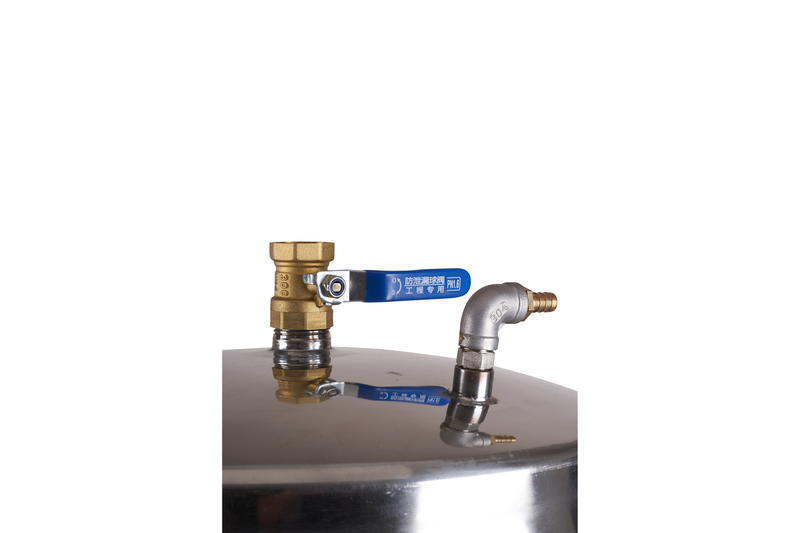 PILOT 80L Stainless Steel Foam Tank Sprayer | SS 201 Body | 2–3 Bar Working Pressure | 1.5 mm Thick Tank | Industrial Foam Sprayer for Car Washing, Food Processing, Pharma & Commercial Cleaning