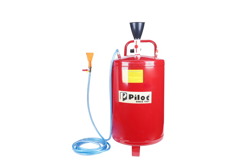 Pilot Tools 80L MS Foam Tank | Heavy Duty Mild Steel Foam Sprayer | 2–3 Bar Pressure | 2mm Thick Tank | Portable Foam Cleaning Tank for Car Detailing, Workshops & Industrial Use