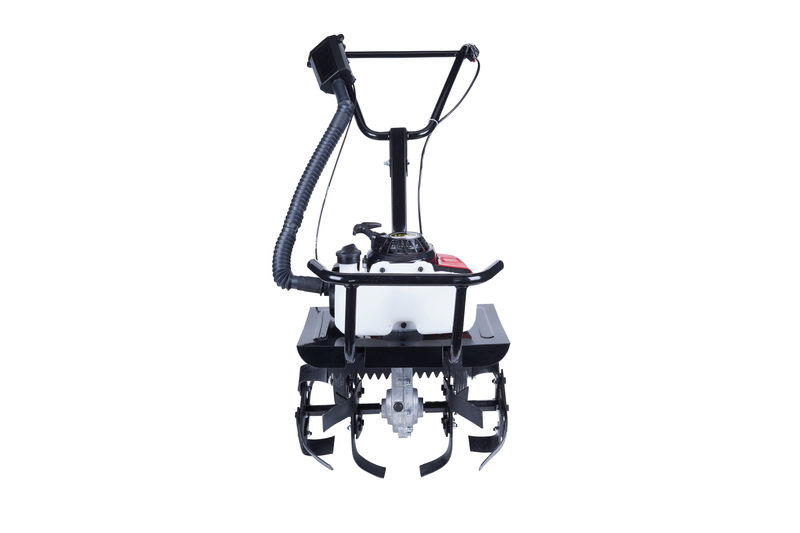 Pilot Mini Power Tiller 63CC | 2-Stroke Petrol Cultivator | 2.5HP Garden Tiller with 16 Steel Tines | Ideal for Gardening, Farming & Soil Preparation