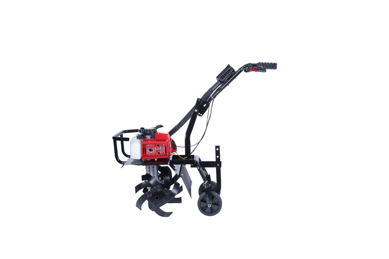 Pilot Mini Power Tiller 63CC | 2-Stroke Petrol Cultivator | 2.5HP Garden Tiller with 16 Steel Tines | Ideal for Gardening, Farming & Soil Preparation