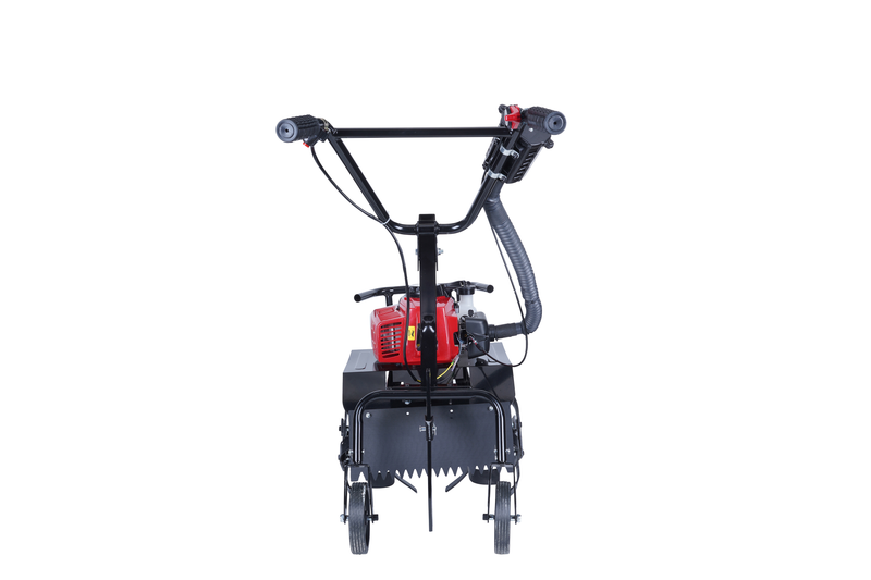 Pilot Mini Power Tiller 63CC | 2-Stroke Petrol Cultivator | 2.5HP Garden Tiller with 16 Steel Tines | Ideal for Gardening, Farming & Soil Preparation
