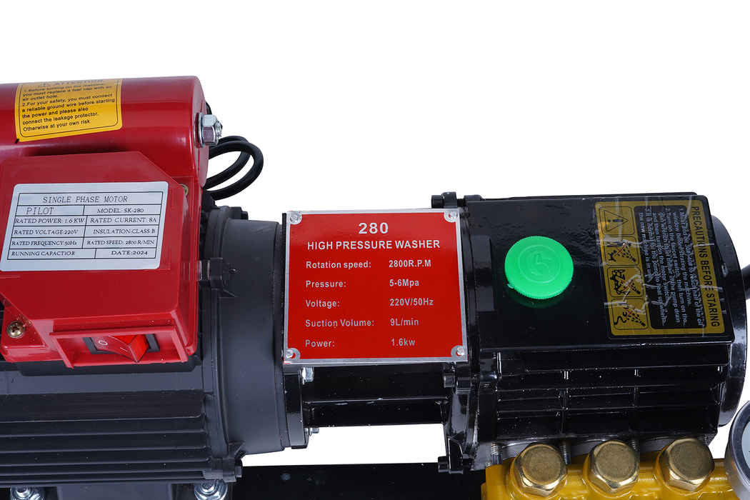 Electric high pressure washer