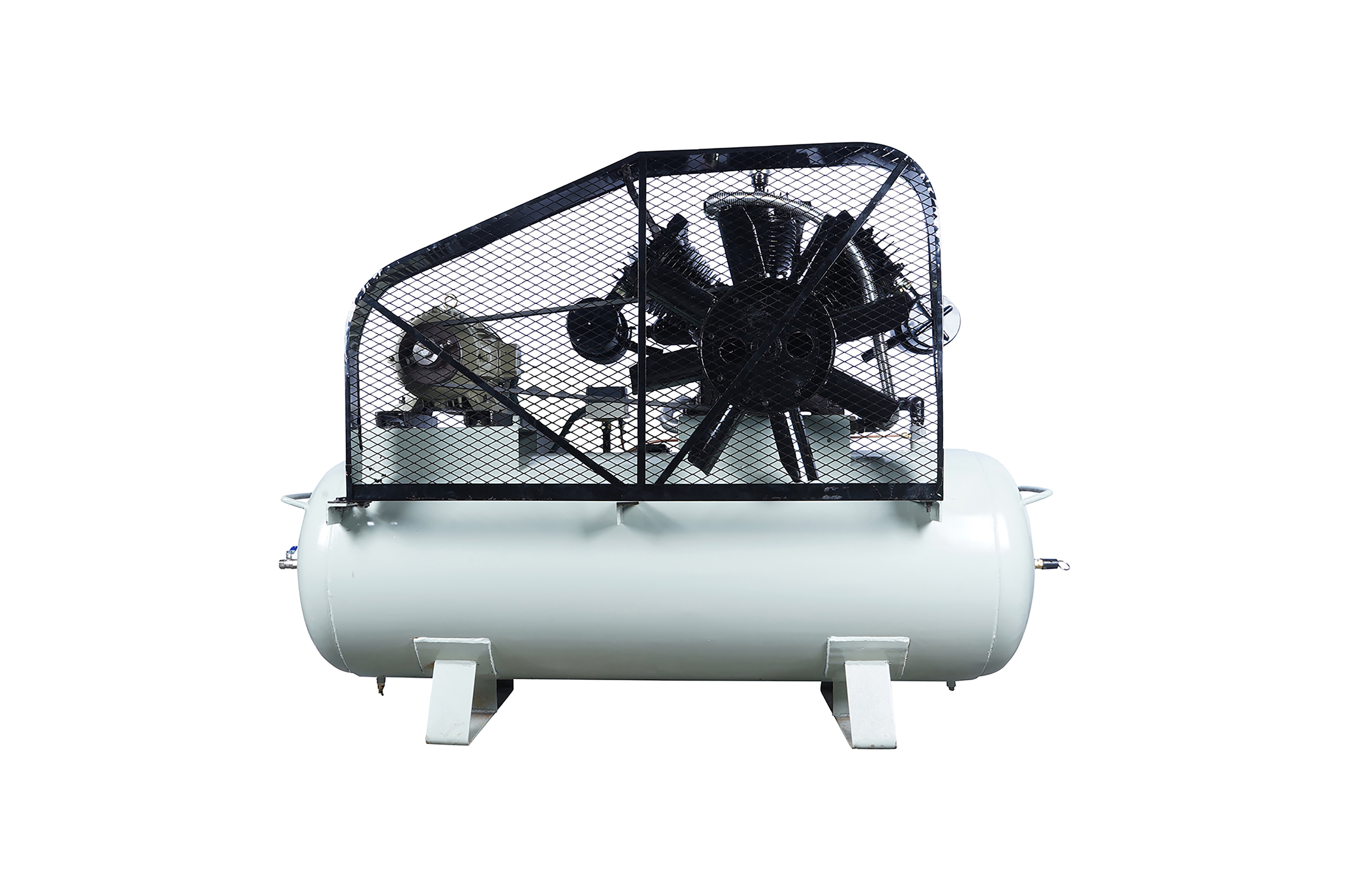 Belt Driven Air Compressor Triple Cylinder 475L 10HP Crompton Motor ...
