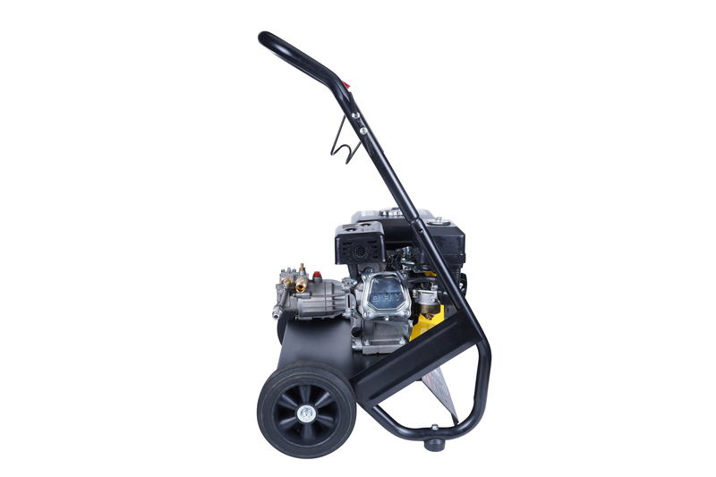 Pilot 7.5HP Petrol High Pressure Washer 150 Bar | Triplex Plunger Brass Pump Heavy Duty Industrial Power Cleaner 10L/min