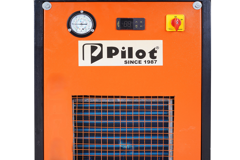 Pilot Tools 20 CFM Air Dryer for Air Compressor | Refrigerated Compressed Air Dryer | Emerson Copeland Compressor | Auto Drain | Digital Display | 2–3°C Dew Point | Industrial Moisture Removal System