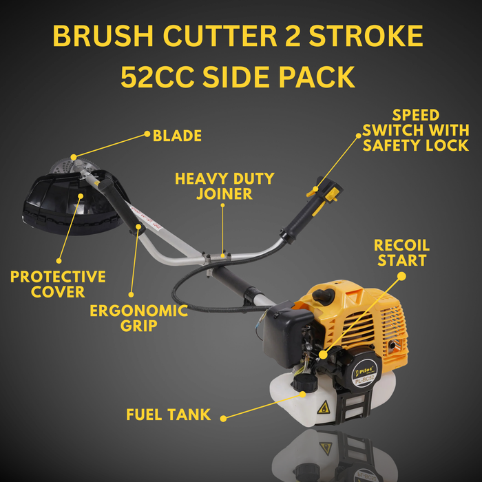 Brush Cutter 2 Stroke 52CC Side