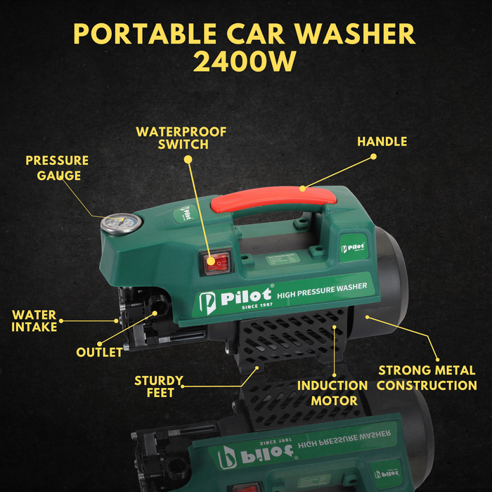 2400W High Pressure Car Washer/150 Bar Power Washer Machine