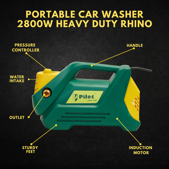 2800W High Pressure Washer/150 Bar/10L/min