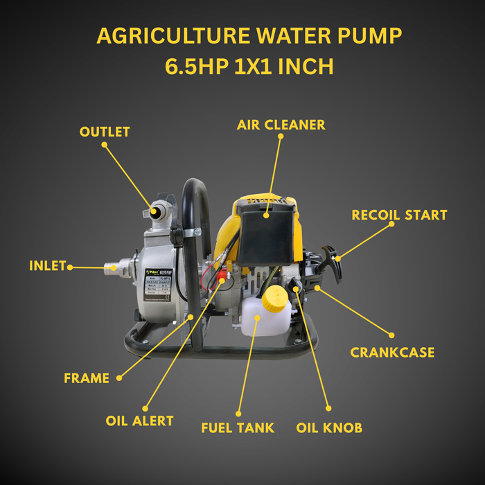 Agriculture Water Pump 6.5HP 1X1 Inch