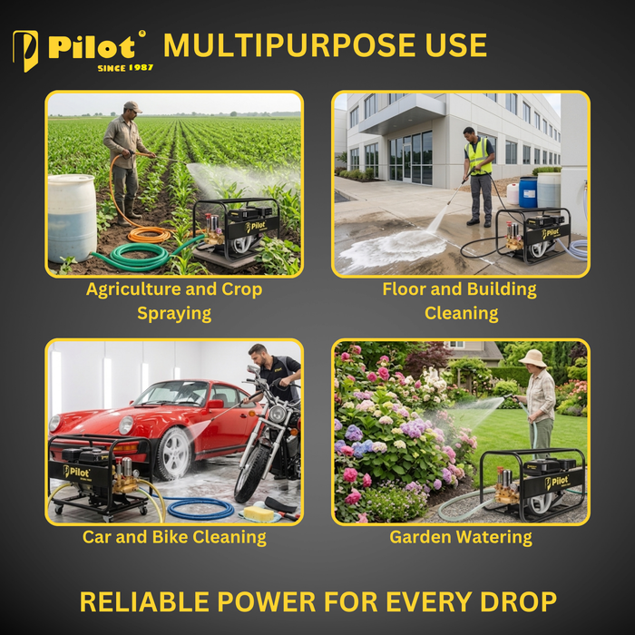 HTP Petrol Engine 7.5HP Sprayer 30No Pump Set