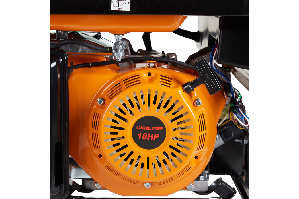 Generator 7.5KW Self Start Inbuilt Battery Wheels & Handles