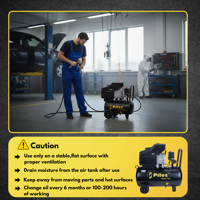 Direct Driven Air Compressor 60L 3.5HP | PL-60