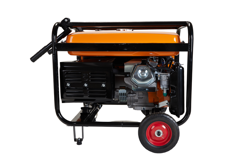 Generator 5.5KW Self Start Inbuilt Battery Wheels & Handles