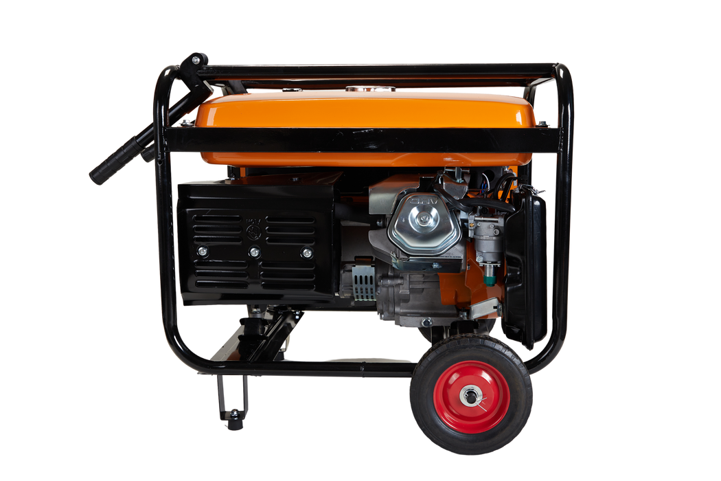 Generator 5.5KW Self Start Inbuilt Battery Wheels & Handles