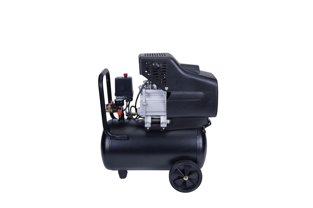 Pilot 2.5HP 30L Direct Driven Air Compressor for Tyre Inflation, Spray Painting, Car Washing & Workshop Use | 8 Bar Portable Air Compressor