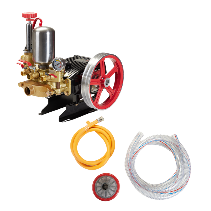 Pilot HTP Power Sprayer Pump 30 No Ripped Body | 3–5HP Agricultural Sprayer Pump | 20–35 LPM Flow, 1–4 MPa Pressure, 800–1200 RPM for Farming, Pesticide Spraying, Fertilizer & Irrigation Use
