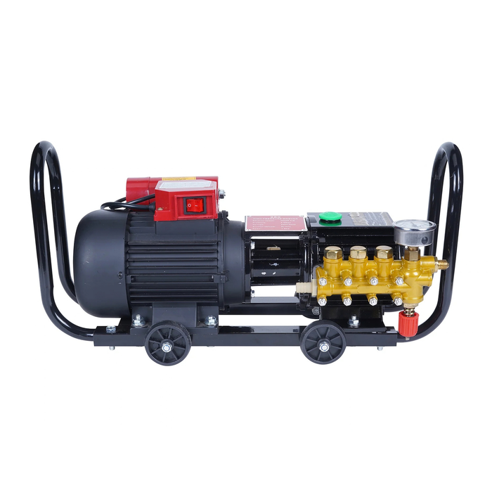 Pilot Electric High Pressure Washer | 1800W (1.8KW) Motor | 50–60 Bar Pressure | 9L/Min Water Flow | 2800 RPM | Single Phase Power Washer for Car, Bike, Home & Commercial Cleaning