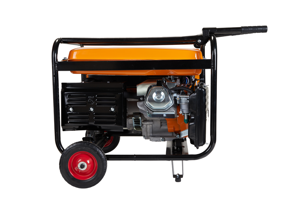 Generator 7.5KW Self Start Inbuilt Battery Wheels & Handles