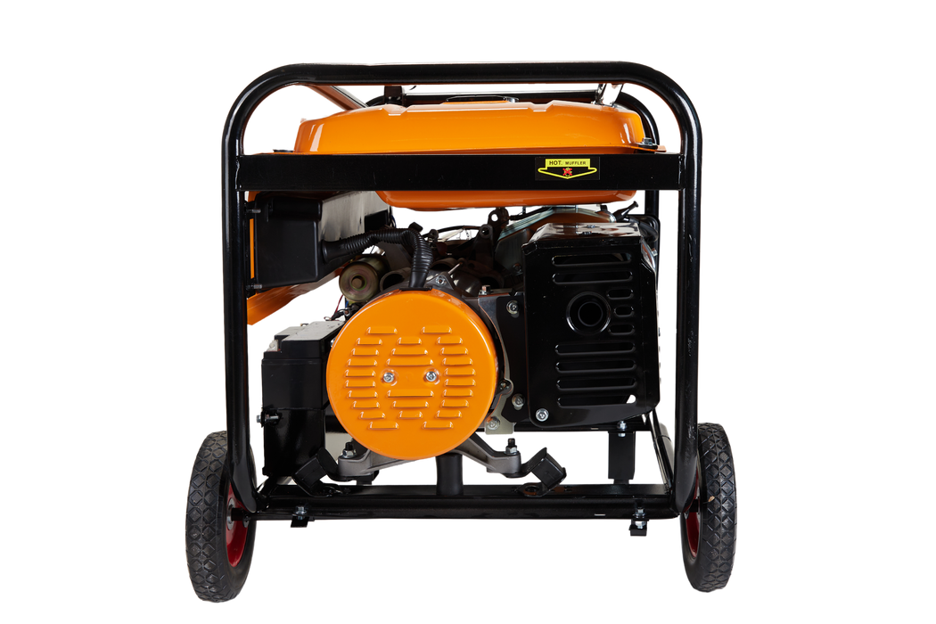Generator 7.5KW Self Start Inbuilt Battery Wheels & Handles